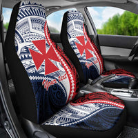 Kingdom of Uvea 1860-1886 Personalized Car Seat Cover Wallis and Futuna Polynesian Tribal Pattern
