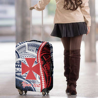 Kingdom of Uvea 1860-1886 Personalized Luggage Cover Wallis and Futuna Polynesian Tribal Pattern