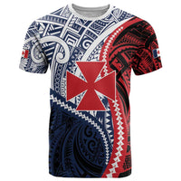 Kingdom of Uvea 1860-1886 Personalized T Shirt Wallis and Futuna Polynesian Tribal Pattern