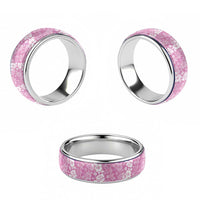 Hawaiian Lei Day Classic Ring Pink Hibiscus Flowers Lei Art - Polynesian Pride