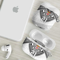 Flying Fijians Pacific Fiji Rugby Custom AirPods Case Polynesian Pattern - Polynesian Pride