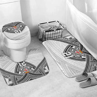 Flying Fijians Pacific Fiji Rugby Custom Bathroom Set Polynesian Pattern - Polynesian Pride