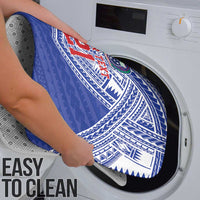 Manu Samoa Pacific Samoa Rugby Custom Bathroom Set Polynesian Pattern - Polynesian Pride