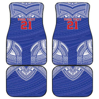 Manu Samoa Pacific Samoa Rugby Custom Car Mats Polynesian Pattern LT9 - Polynesian Pride