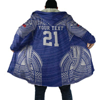 Manu Samoa Pacific Samoa Rugby Custom Cloak Polynesian Pattern - Polynesian Pride