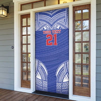 Manu Samoa Pacific Samoa Rugby Custom Door Cover Polynesian Pattern LT9 - Polynesian Pride