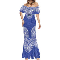 Manu Samoa Pacific Samoa Rugby Custom Mermaid Dress Polynesian Pattern
