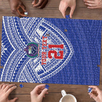 Manu Samoa Pacific Samoa Rugby Custom Puzzle Polynesian Pattern LT9 - Polynesian Pride