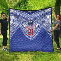 Manu Samoa Pacific Samoa Rugby Custom Quilt Polynesian Pattern