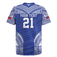 Manu Samoa Pacific Samoa Rugby Custom Rugby Jersey Polynesian Pattern LT9 - Polynesian Pride