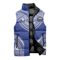 Manu Samoa Pacific Samoa Rugby Custom Sleeveless Puffer Jacket Polynesian Pattern LT9 - Polynesian Pride