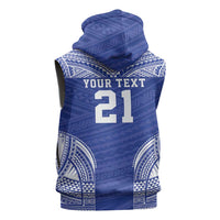 Manu Samoa Pacific Samoa Rugby Custom Sleeveless Zip Hoodie Polynesian Pattern LT9 - Polynesian Pride