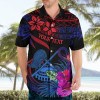 Custom American Samoa Hawaiian Shirt Manu'a Cession Day Polynesian Tribal LT9 - Polynesian Pride