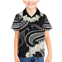 White Sunday Tokelau Gardenia Thunbergia Family Matching Mermaid Dress and Hawaiian Shirt Fakamalo Atu Kia Te Koutou Uma