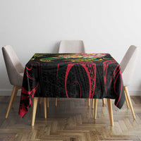 Kiribati Red Jasmine Mango Tablecloth Reggae Polynesian Art Vibe LT9 - Polynesian Pride
