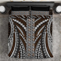 Brown Tongan Polynesian Tribal Bedding Set - Polynesian Pride