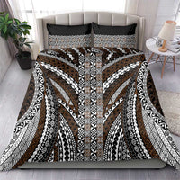 Brown Tongan Polynesian Tribal Bedding Set - Polynesian Pride