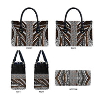 Brown Tongan Polynesian Tribal Leather Bag - Polynesian Pride