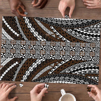 Brown Tongan Polynesian Tribal Puzzle LT9 - Polynesian Pride