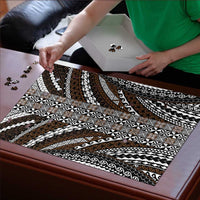 Brown Tongan Polynesian Tribal Puzzle LT9 - Polynesian Pride