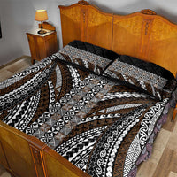 Brown Tongan Polynesian Tribal Quilt Bed Set LT9 - Polynesian Pride