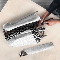 Light Gray Tongan Polynesian Tribal Umbrella LT9 - Polynesian Pride