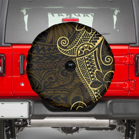 Black Gold Polynesian Tribal Spare Tire Cover - Polynesian Pride