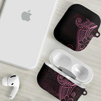 Black Pink Polynesian Tribal AirPods Case LT9 - Polynesian Pride