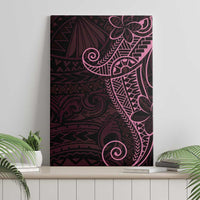 Black Pink Polynesian Tribal Canvas Wall Art LT9 - Polynesian Pride
