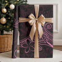 Black Pink Polynesian Tribal Wrapping Paper LT9 - Polynesian Pride