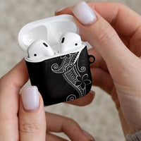 Black White Polynesian Tribal AirPods Case LT9 - Polynesian Pride