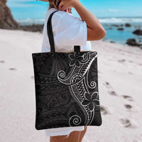 Black White Polynesian Tribal Tote Bag - Polynesian Pride