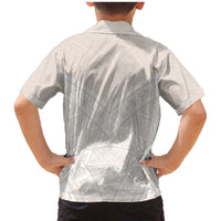 Lotu Tamaiti Tongan Polynesian Art Pattern Family Matching Mermaid Dress and Hawaiian Shirt Traditional Tribal Motifs - Polynesian Pride