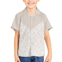 Lotu Tamaiti Tongan Polynesian Art Pattern Family Matching Tank Maxi Dress and Hawaiian Shirt Traditional Tribal Motifs - Polynesian Pride