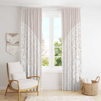 Lotu Tamaiti Tongan Polynesian Art Pattern Window Curtain Traditional Tribal Motifs LT9 - Polynesian Pride