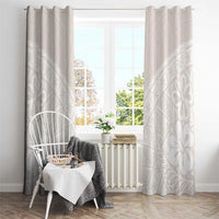 Lotu Tamaiti Tongan Polynesian Art Pattern Window Curtain Traditional Tribal Motifs LT9 - Polynesian Pride