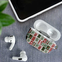Mele Kalikimaka Hawaiian Quilt and Lei Patchwork AirPods Case LT9 - Polynesian Pride