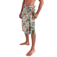 Mele Kalikimaka Hawaiian Quilt and Lei Patchwork Lavalava - Polynesian Pride