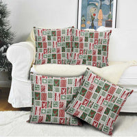 Mele Kalikimaka Hawaiian Quilt and Lei Patchwork Pillow Cover - Polynesian Pride