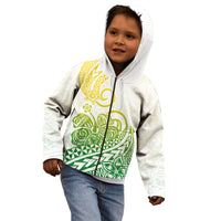 Polynesian Kid Hoodie Tribal Tattoo Gradient 01 Screen Color LT9 - Polynesian Pride