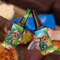 Always 5 O'clock 4 in 1 Can Cooler Tumbler Hawaiian Tropical Parrot - Polynesian Pride