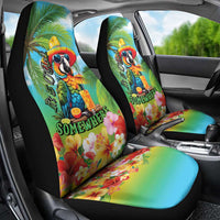 Always 5 O'clock Car Seat Cover Hawaiian Tropical Parrot - Polynesian Pride