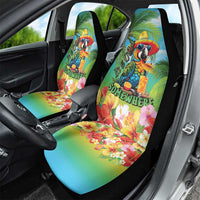 Always 5 O'clock Car Seat Cover Hawaiian Tropical Parrot - Polynesian Pride