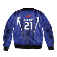 2026 Rugby Nations Series Custom Manu Samoa Bomber Jacket LT9 - Polynesian Pride