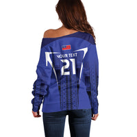 2026 Rugby Nations Series Custom Manu Samoa Off Shoulder Sweater LT9 - Polynesian Pride