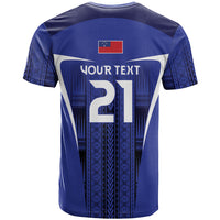 2026 Rugby Nations Series Custom Manu Samoa T Shirt LT9 - Polynesian Pride