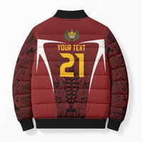 2026 Rugby Nations Series Custom Tonga Ikale Tahi Bomber Puffer Jacket LT9 - Polynesian Pride