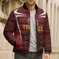 2026 Rugby Nations Series Custom Tonga Ikale Tahi Bomber Puffer Jacket LT9 - Polynesian Pride