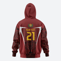 2026 Rugby Nations Series Custom Tonga Ikale Tahi Zip Hoodie LT9 - Polynesian Pride