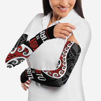Honour The Treaty New Zealand Arm Sleeves Toitu Te Tiriti Ake Ake Ake - Polynesian Pride